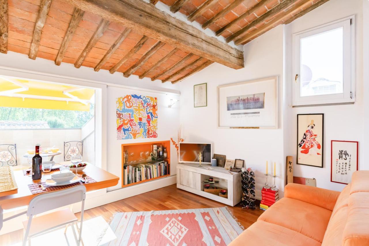 פיזה Piazza Dei Cavalieri Orange Attic Apartment מראה חיצוני תמונה