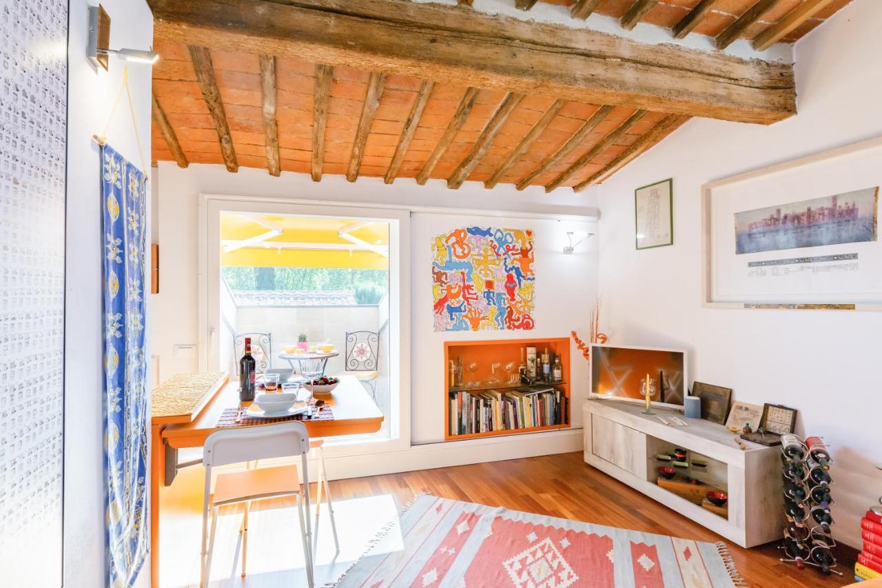 פיזה Piazza Dei Cavalieri Orange Attic Apartment מראה חיצוני תמונה